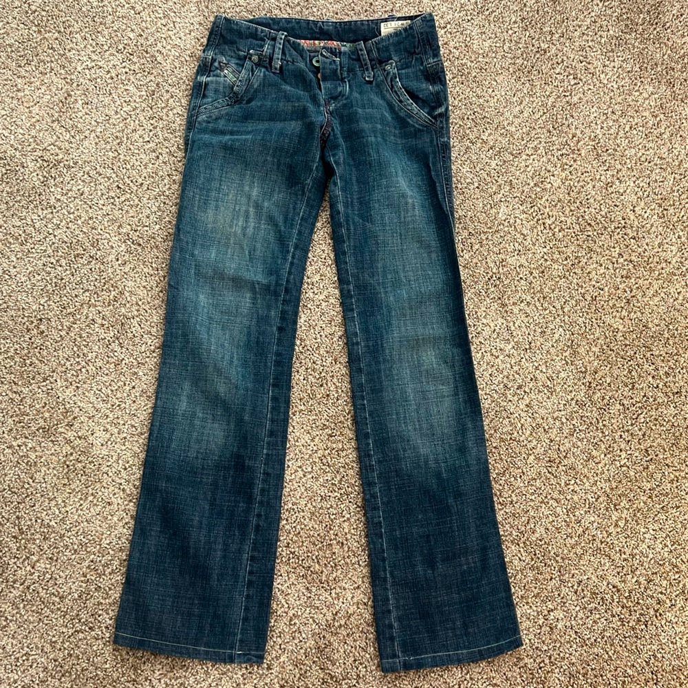 y2k Diesel Women's Size 24 Cheebon Low Rise Jeans